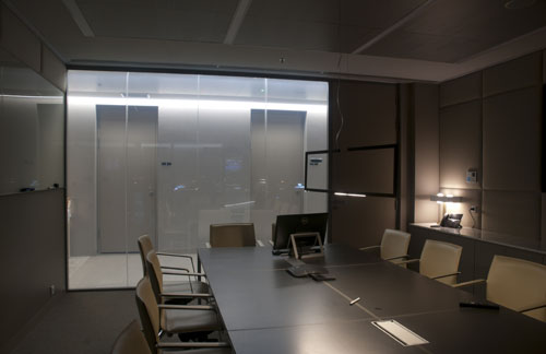 Inteligentna folia Tarnobrzeg - w biurze włączona